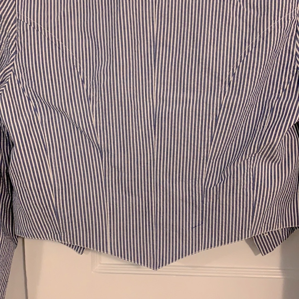 RL Rugby Cropped Seersucker Jacket - Picture 2 of 16